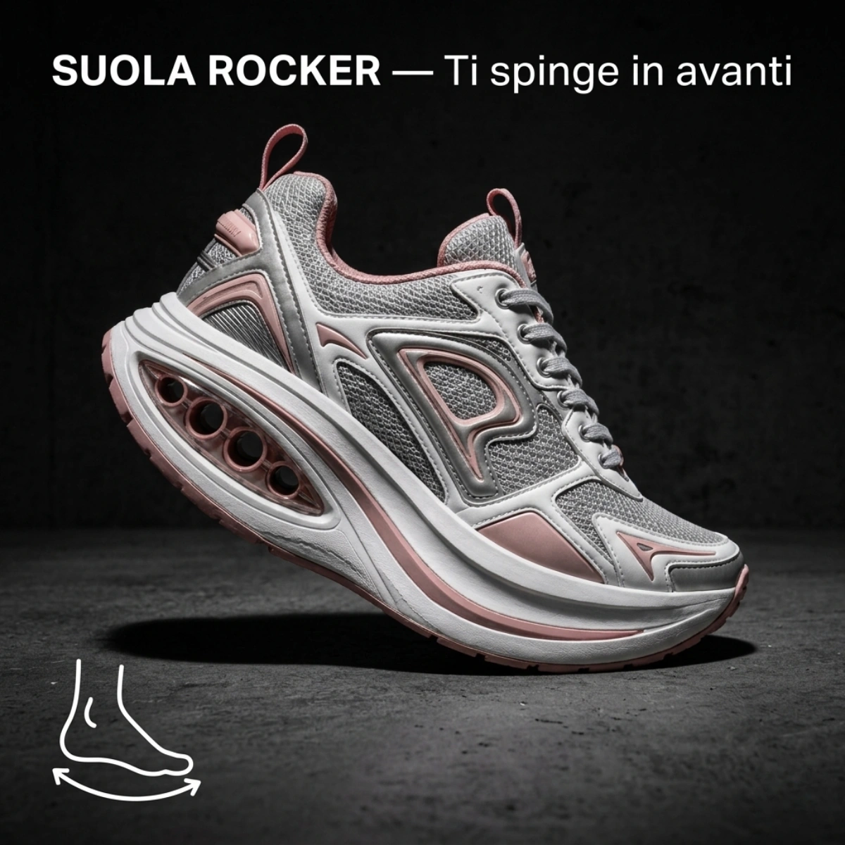 Suola che ti spinge avanti