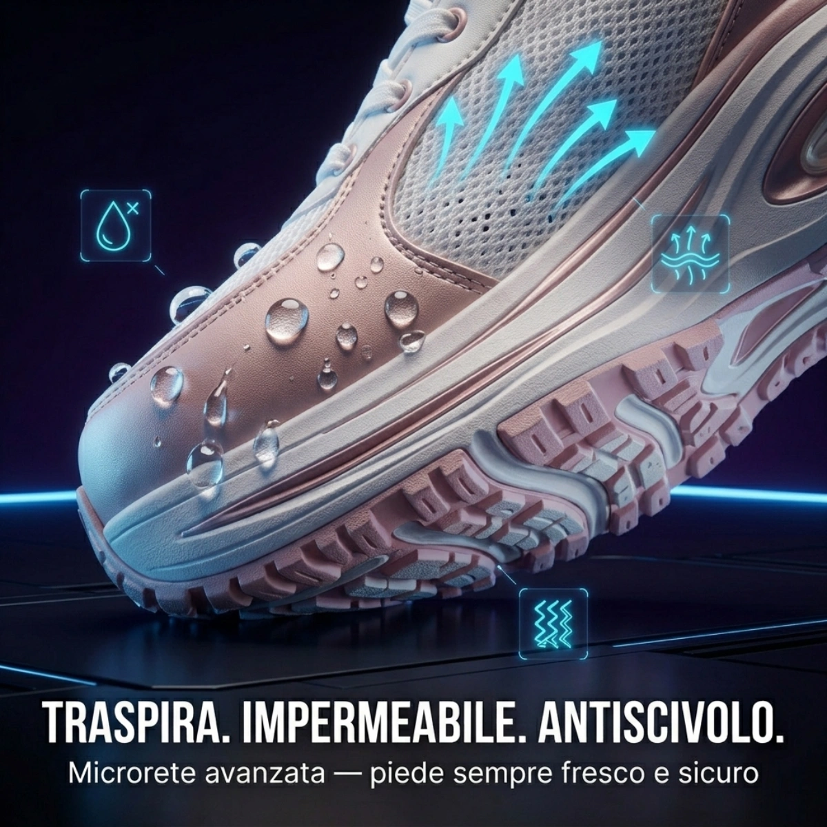 Traspirante e impermeabile