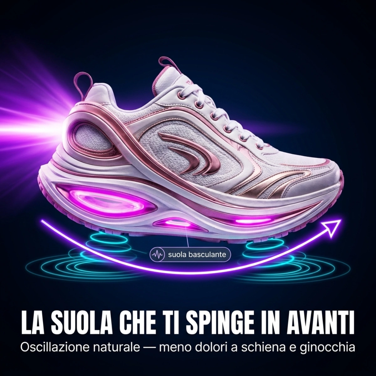 Suola che ti spinge avanti